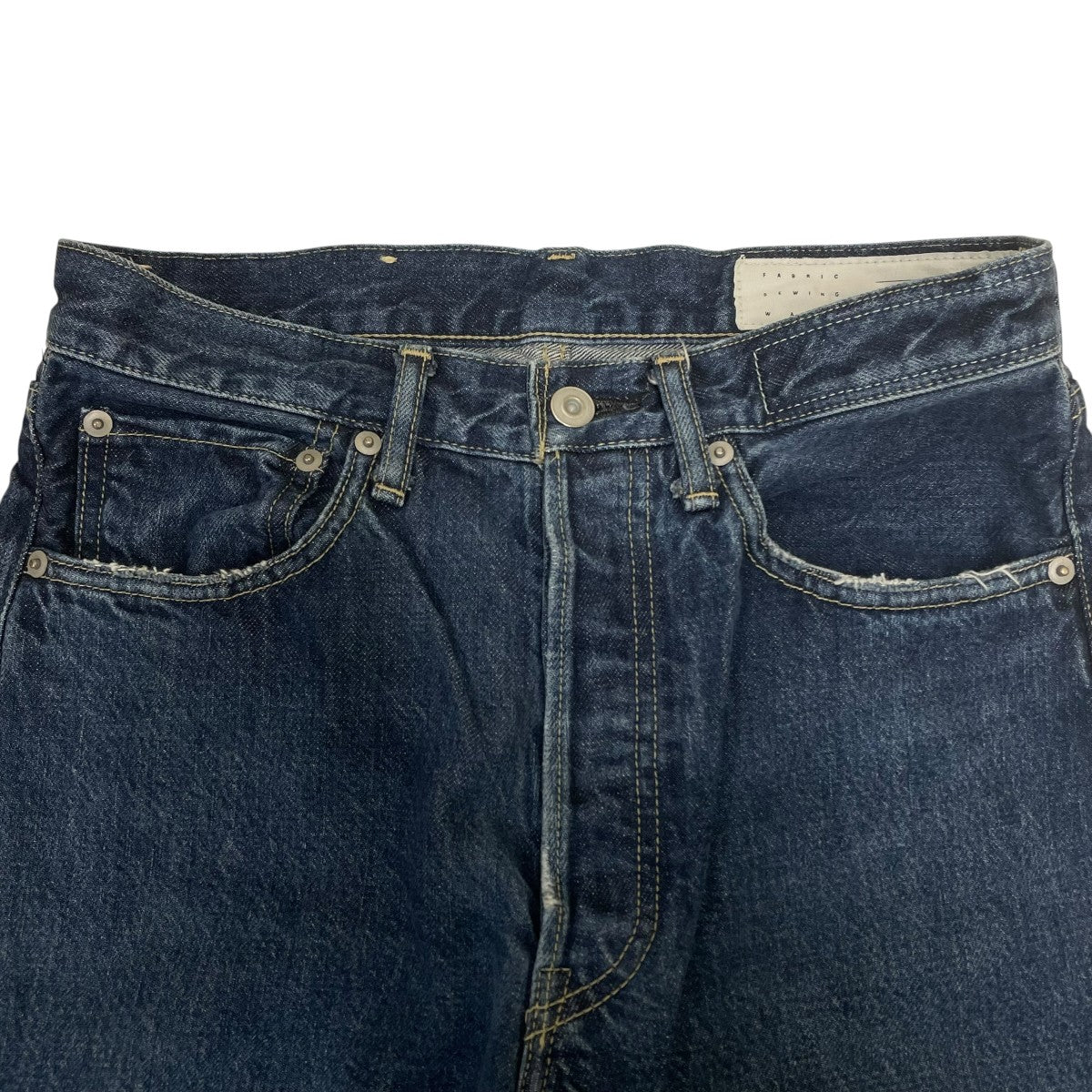 KURODENIM FLARE DENIM PANTS ダメージ加工デニムパンツ 古着・中古-3枚目のアイテム画像
