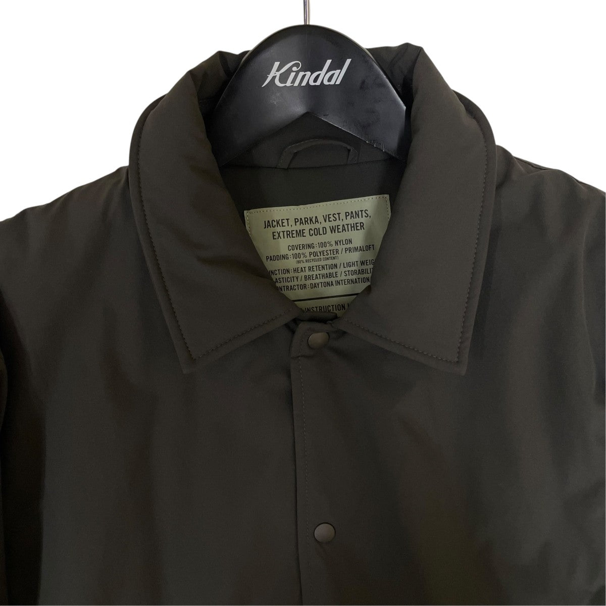 22AWPRIMALOFT COACH JKTコーチジャケット223 1538