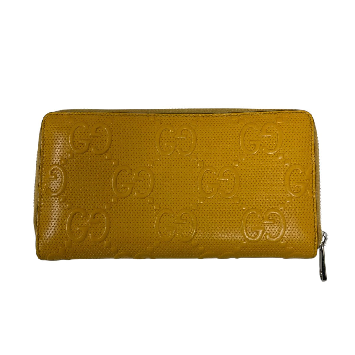 GUCCI GGエンボスジップラウンドウォレット 長財布625558 古着・中古-2枚目のアイテム画像