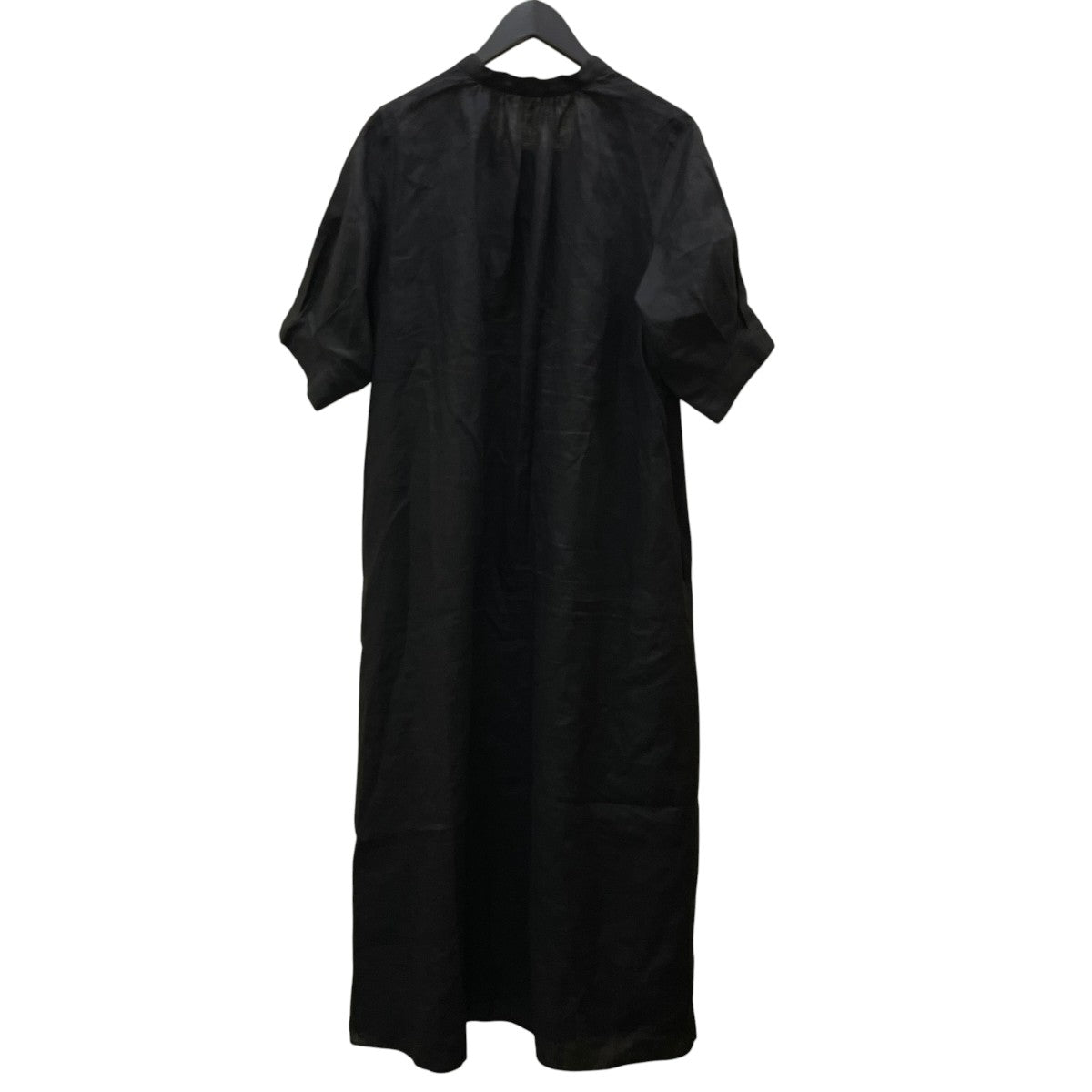 journal standard L’essage フレンチリネン スキッパーワンピース半袖ワンピース21040370001020 古着・中古-2枚目のアイテム画像