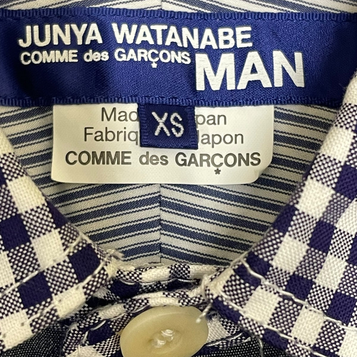 JUNYA WATANABE MAN AD2020長袖シャツWG-B023 古着・中古-5枚目のアイテム画像