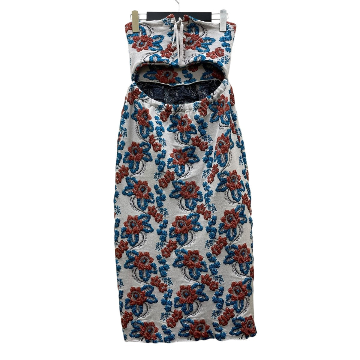 18SSFLOWER MOTIF SKIRTラメフラワージャガードスカート 花柄 ロングスカート スカートTN18SS012