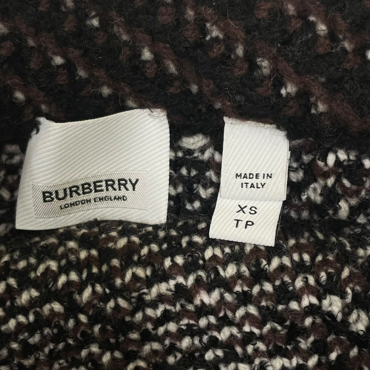 BURBERRY ニットスカート8058412 古着・中古-5枚目のアイテム画像