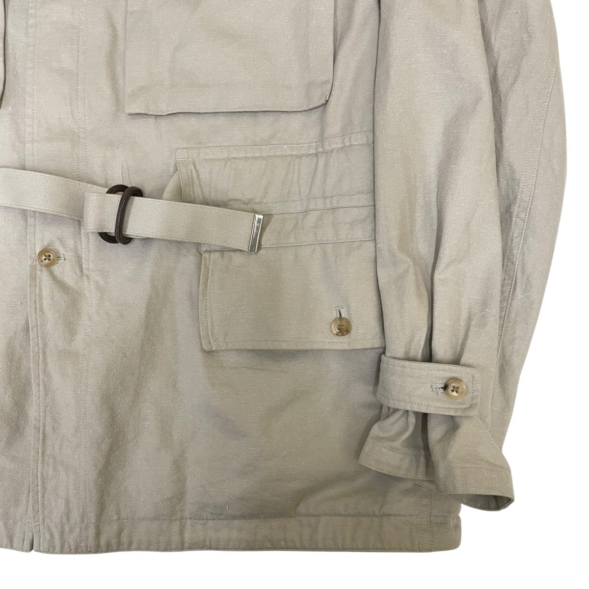A．PRESSE 23SSU．S． ARMY Mountain Jacketシルク混 マウンテンジャケット23SAP-01-17H 古着・中古-4枚目のアイテム画像
