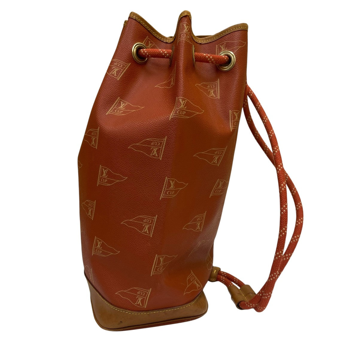 丸*山様 ルイヴィトン ショルダーバッグ サントロぺ アメリカズカップ 赤茶 LOUIS VUITTON(ルイヴィトン) ルイヴィトンカップ サントロペレザー