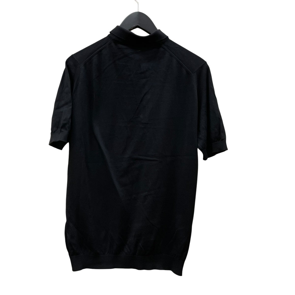 JOHN SMEDLEY(ジョンスメドレー) 半袖ポロシャツ ブラック サイズ L