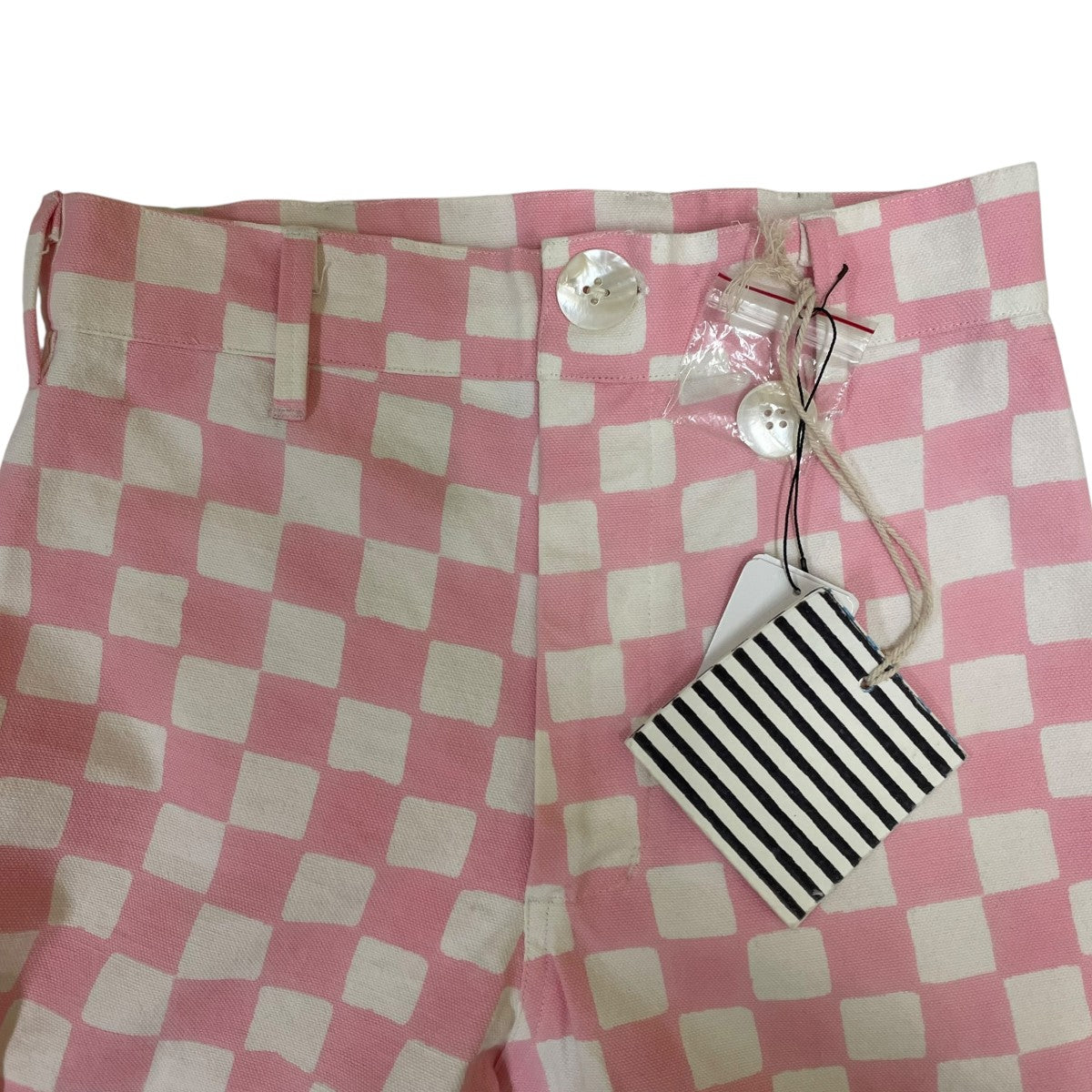 BLOCKPRINTS Blockprints DISCO PANTSブロックプリント ワイドパンツ デニムパンツ3910600183 古着・中古-3枚目のアイテム画像