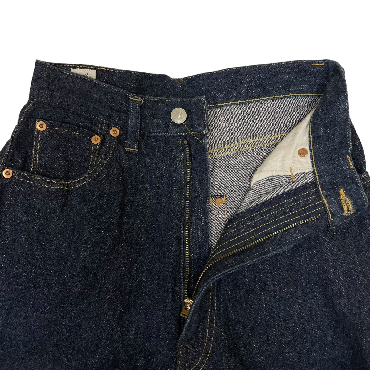 ANATOMICA MARILYNデニムパンツ ストレートパンツ531 501 02 W22 古着・中古-4枚目のアイテム画像