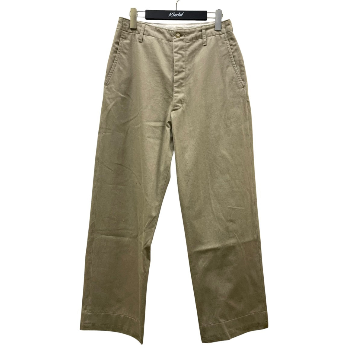 COMOLI KHAKI チノパンツストレートパンツ コットンパンツ パンツB01-03021 古着・中古-1枚目のアイテム画像