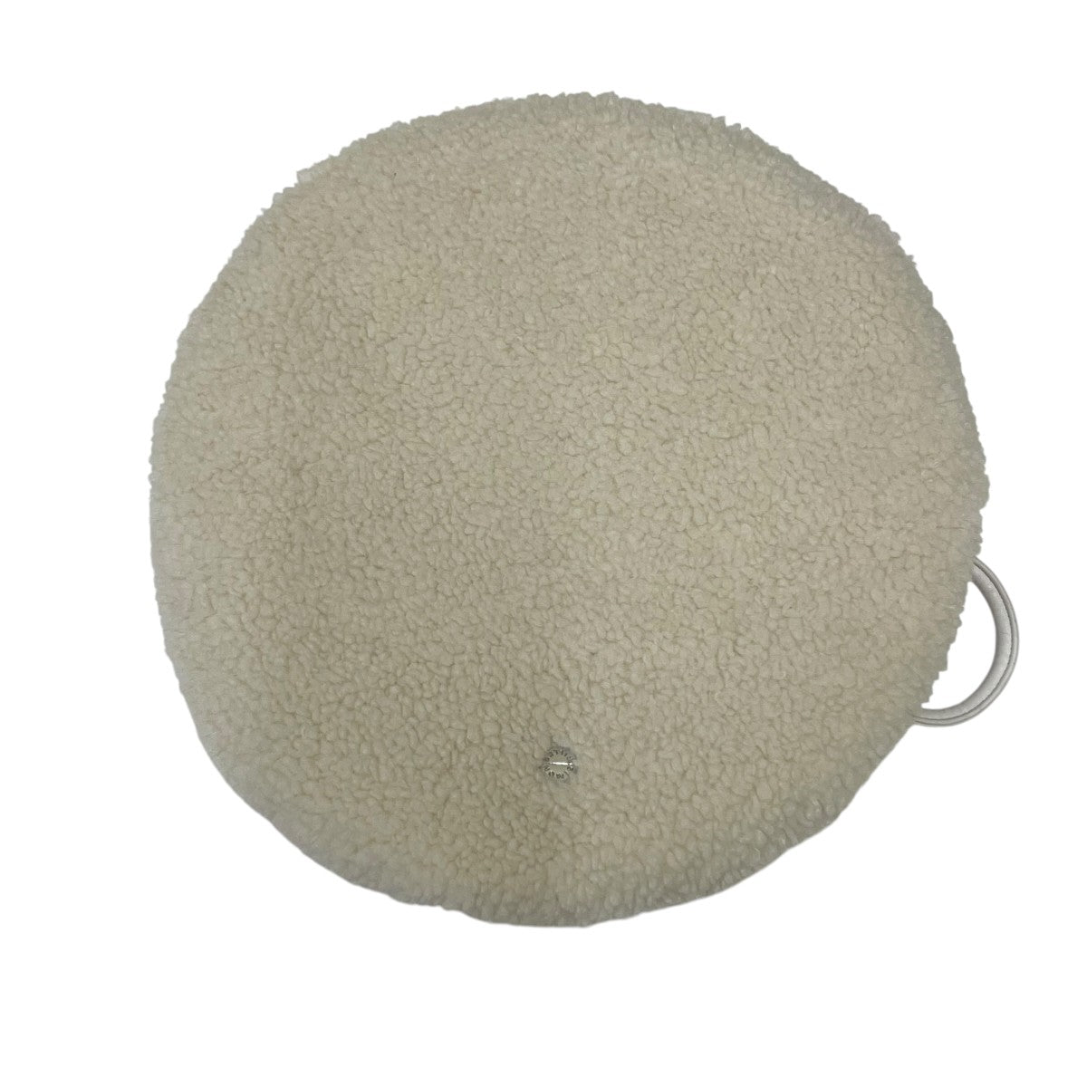 Scrunch Bag in Bone Vegan Shearlingハンドバッグ31873138767