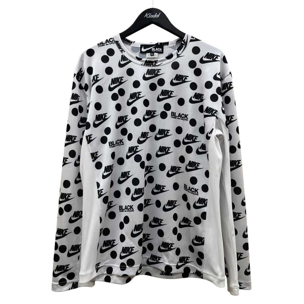 BLACK COMME des GARCONS AD2019ロングスリーブカットソー1D T103 古着・中古-1枚目のアイテム画像
