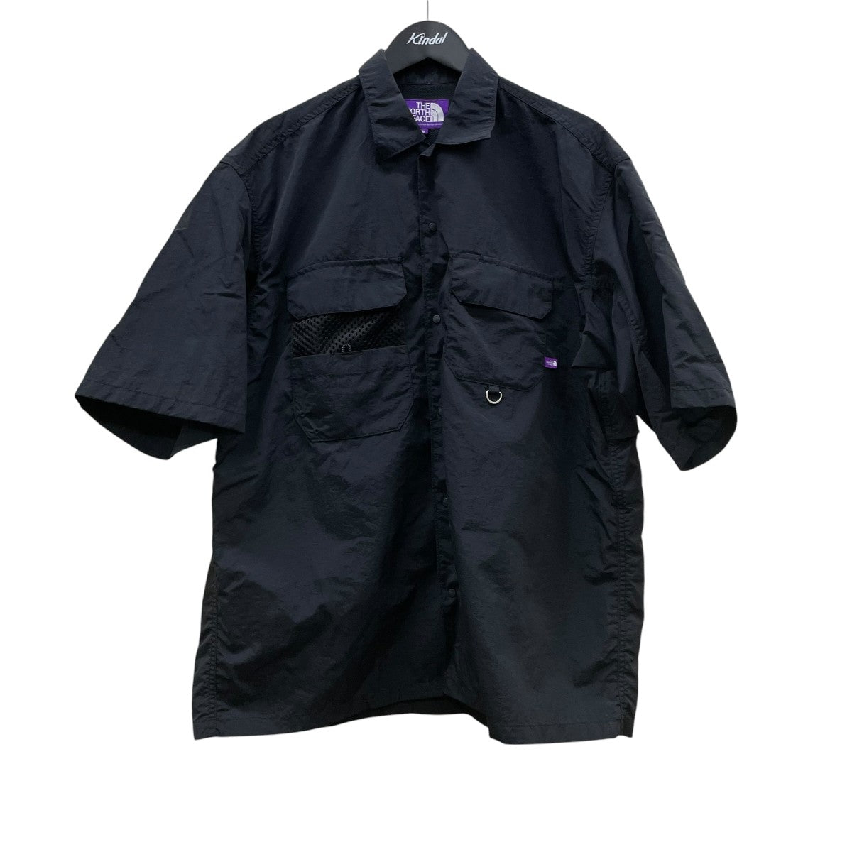THE NORTH FACE FIELD H S SHIRT TEAL半袖シャツNT3210N 古着・中古-1枚目のアイテム画像