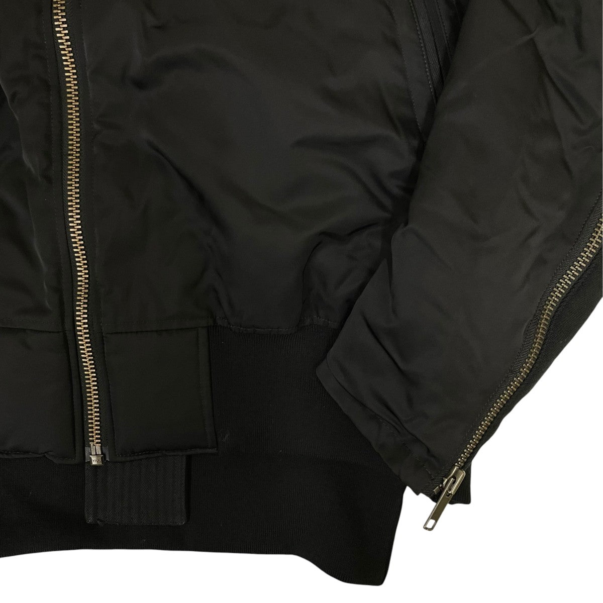 CVTVLIST RUBBER LOGO RIDER’S MA-1オーバーサイズ ボンバージャケット2101110101 古着・中古-4枚目のアイテム画像