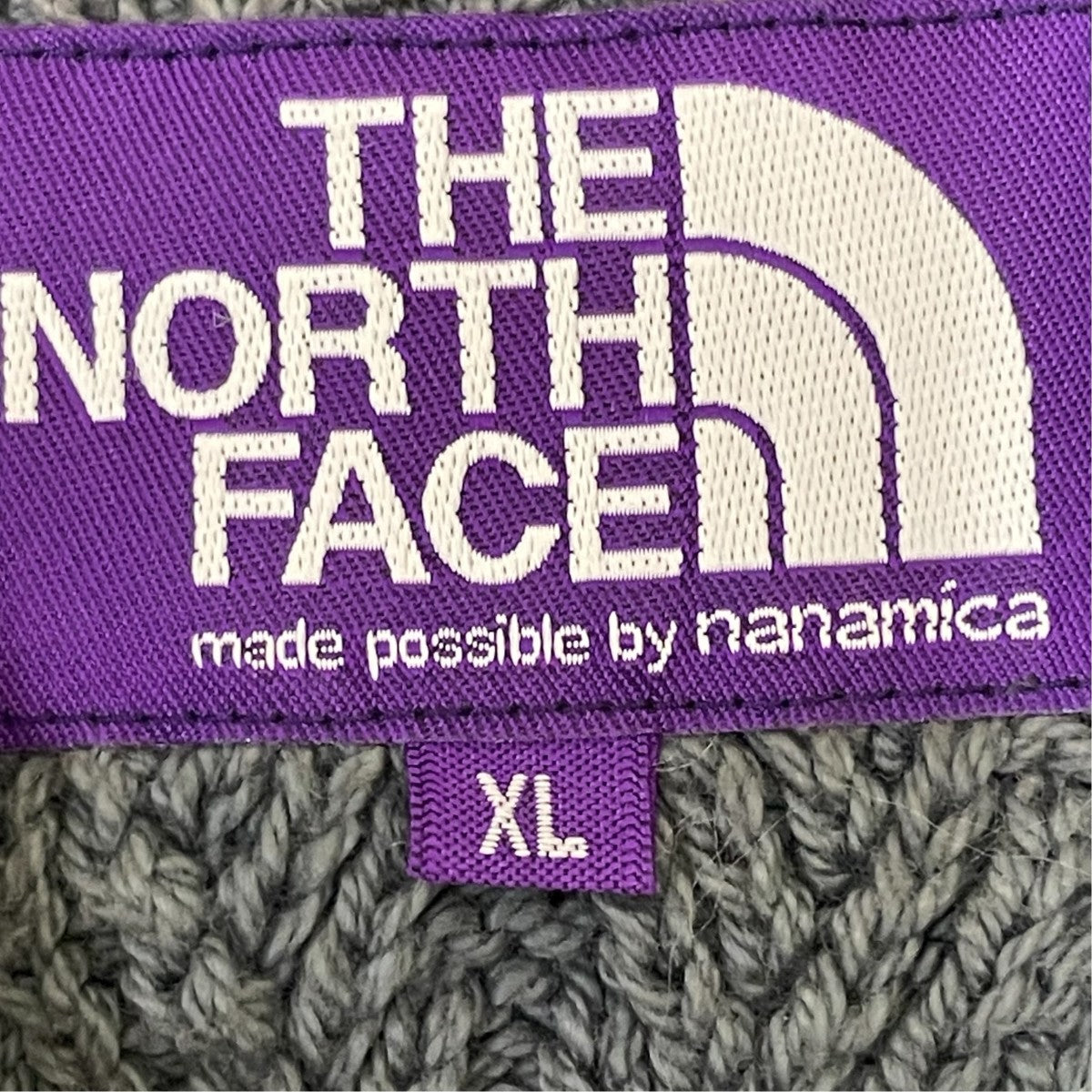 THE NORTHFACE PURPLELABEL 22SSField Crew Neck SweaterクルーネックニットNT6200N 古着・中古-5枚目のアイテム画像