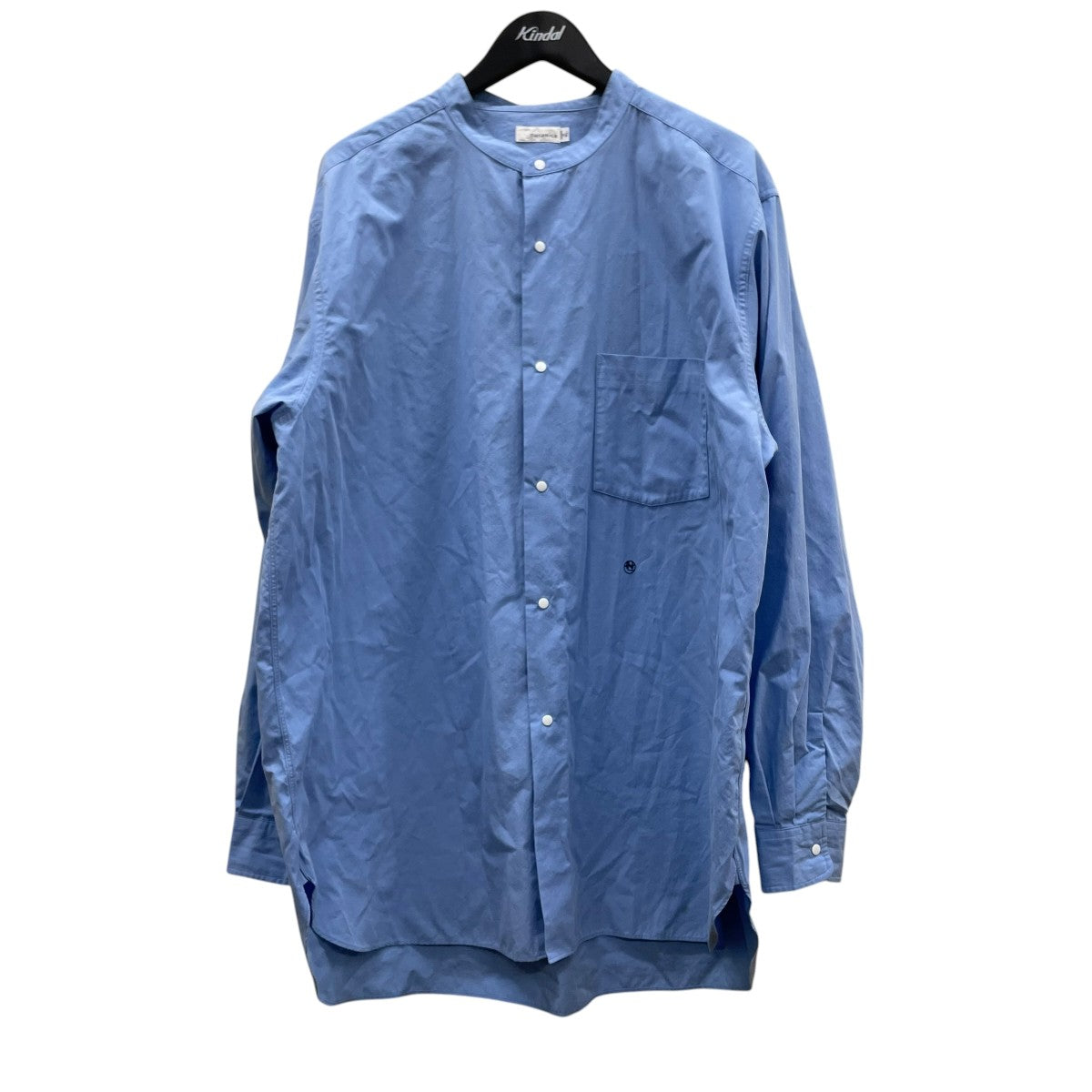 nanamica Band Collar Wind ShirtバンドカラーシャツSUGS100 古着・中古-1枚目のアイテム画像