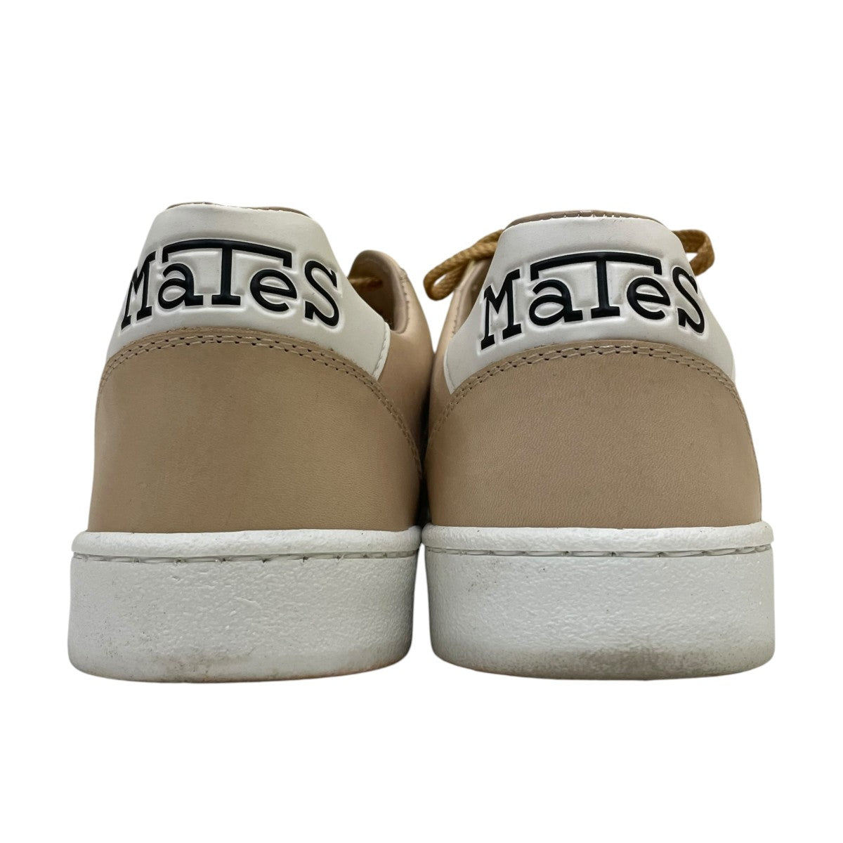 Mates×nanamica TENIS レザースニーカー ヌメ革 ローカットスニーカー 古着・中古-3枚目のアイテム画像