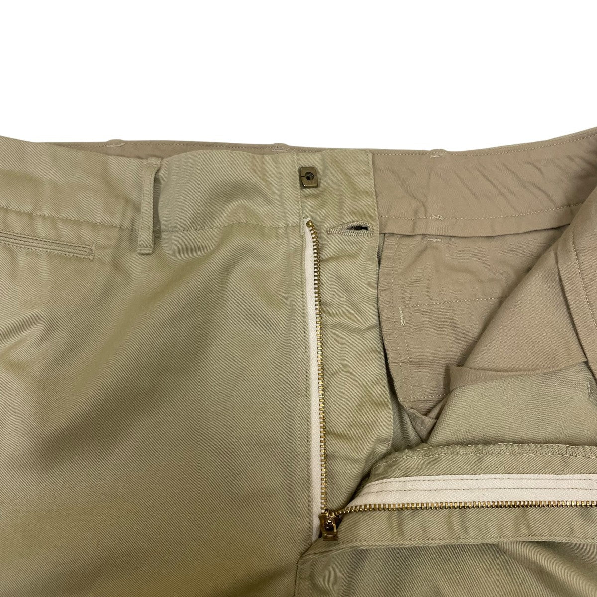 nanamica Chino Shorts KhakiハーフパンツSUDS214 古着・中古-4枚目のアイテム画像