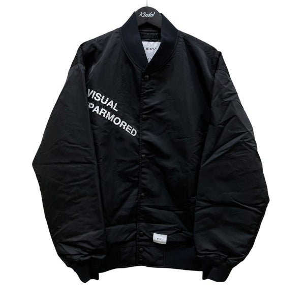 WTAPS(ダブルタップス) TEAM JACKET NYLON． TWILLスタジャン261TQDT