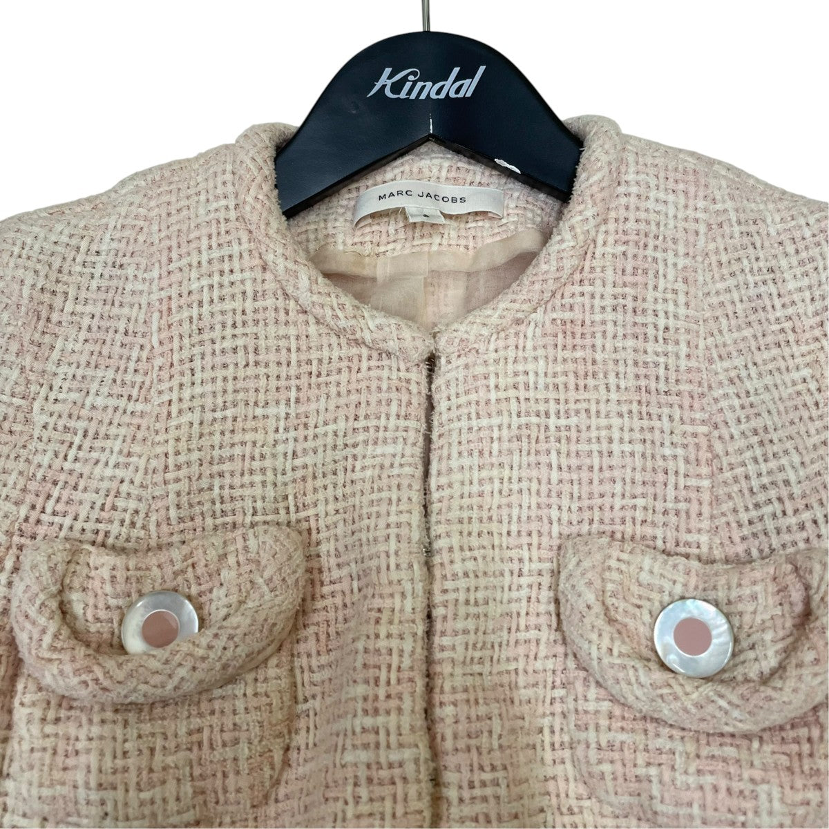 MARC JACOBS ツイードジャケット 古着・中古-3枚目のアイテム画像