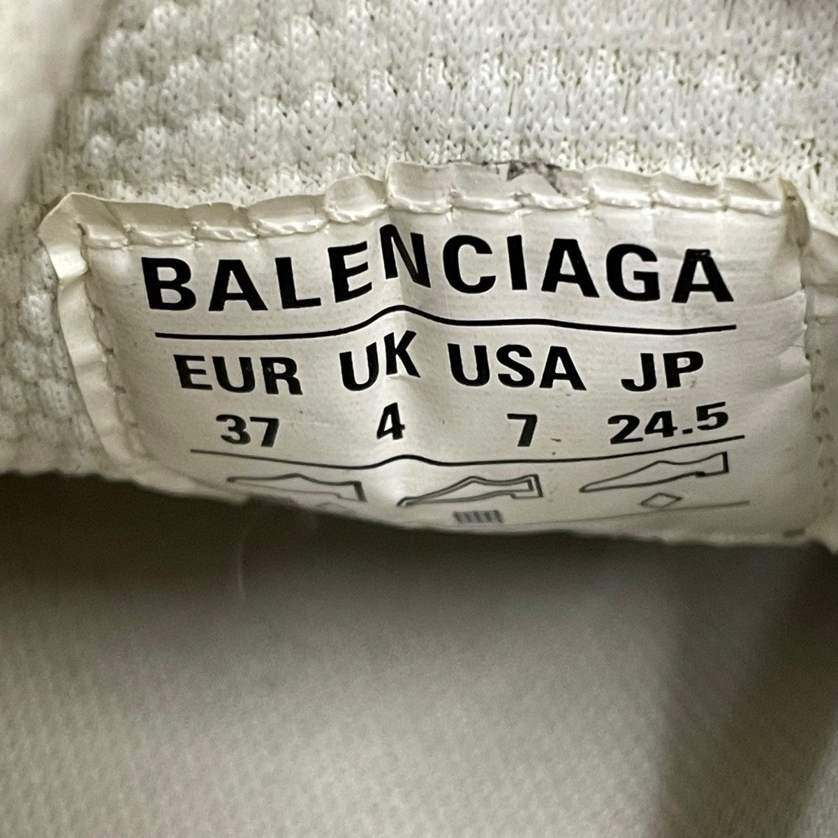 BALENCIAGA 3XLローカットスニーカー734731 古着・中古-6枚目のアイテム画像