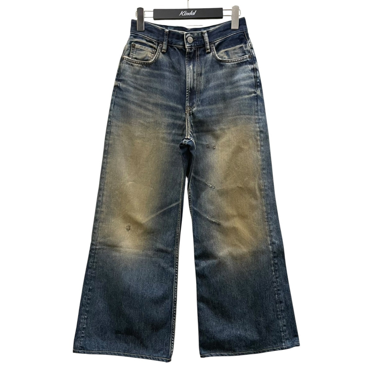 ACNE STUDIOS リラックスフィットジーンズ 2022F Rockaダメージ加工 色褪せ加工 デニムパンツ パンツA00543 古着・中古-1枚目のアイテム画像