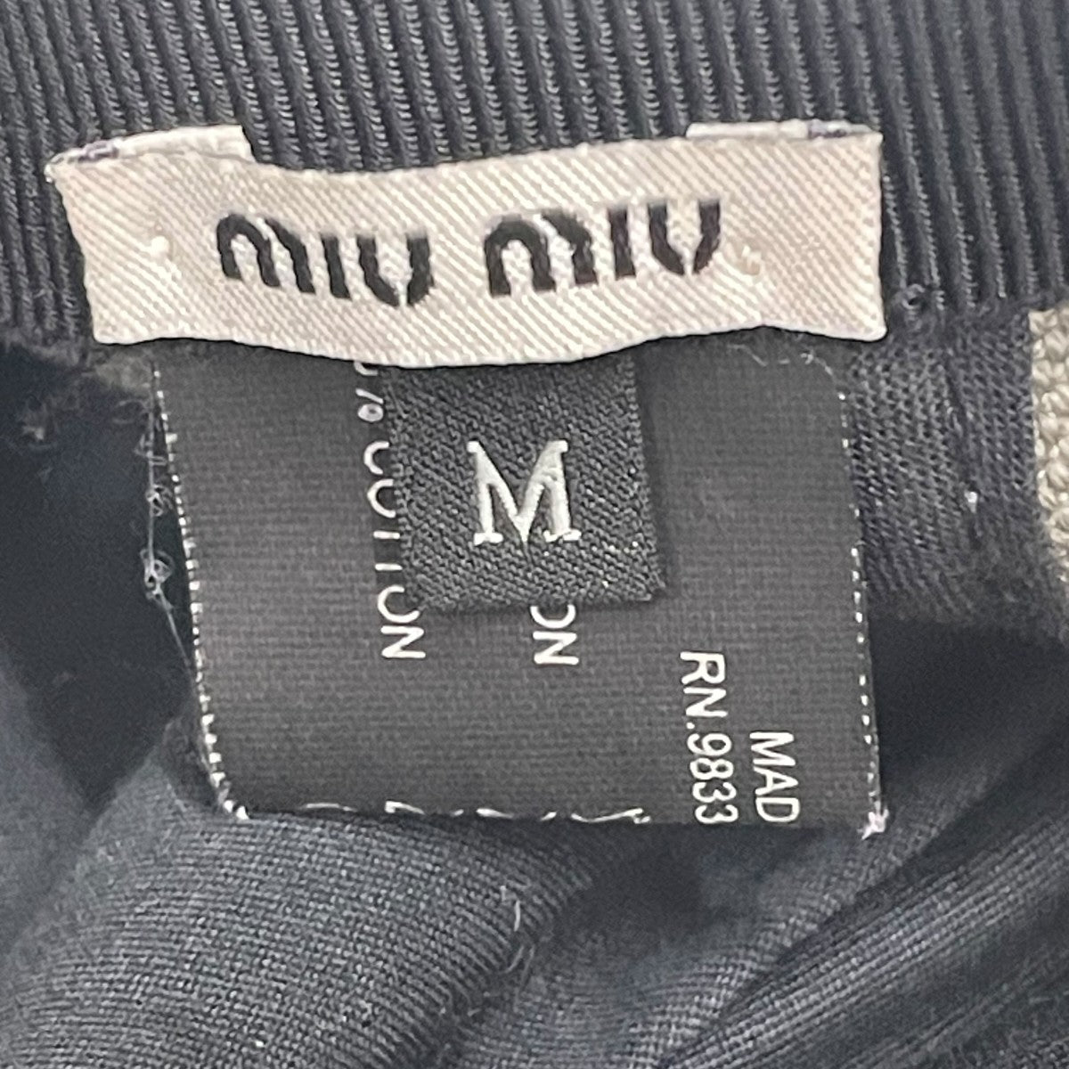MIU MIU キャップ 古着・中古-7枚目のアイテム画像