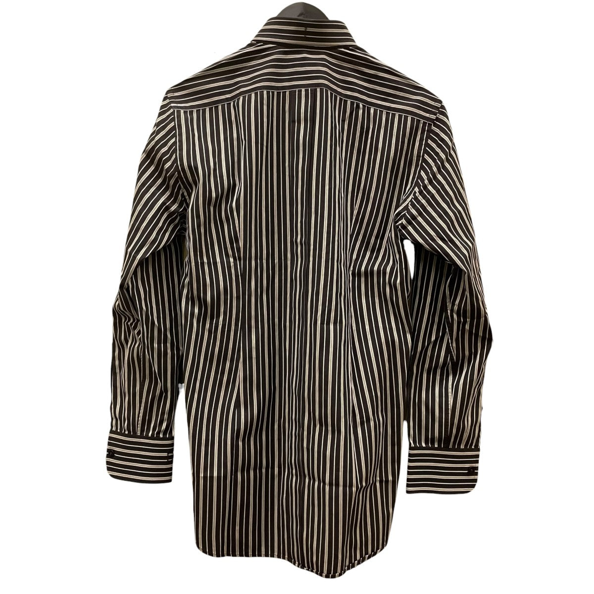 DOLCE ＆ GABBANA SLIM FITストライプ柄 ボタンダウンシャツ シャツG5289Z 古着・中古-2枚目のアイテム画像