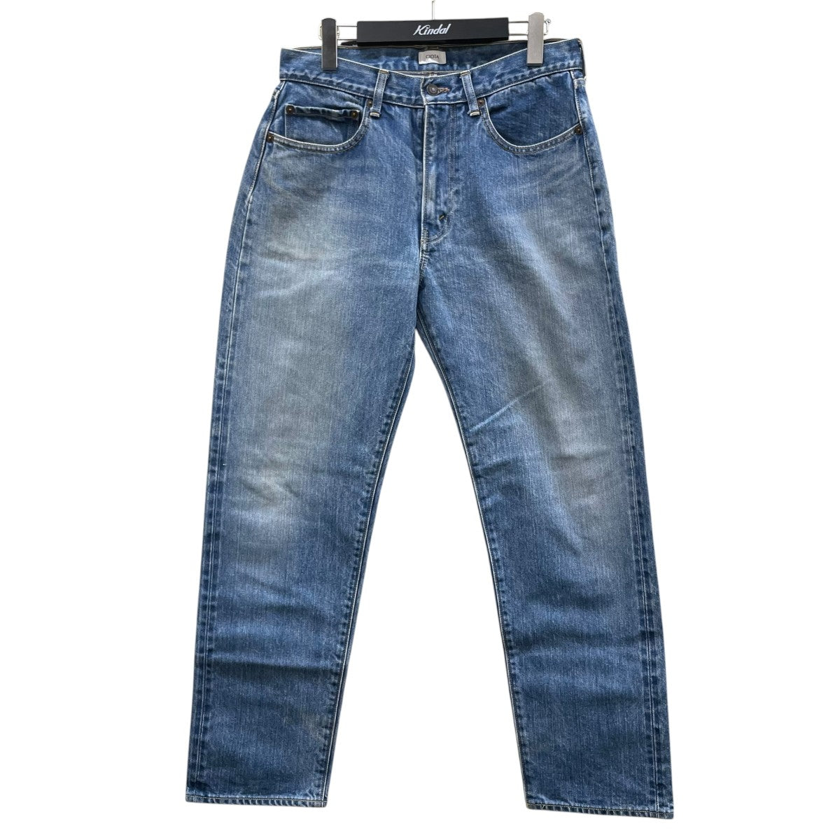 CIOTA インディゴスビンコットン13．5ozテーパードデニムデニムパンツ パンツNPTM 2TP 古着・中古-1枚目のアイテム画像