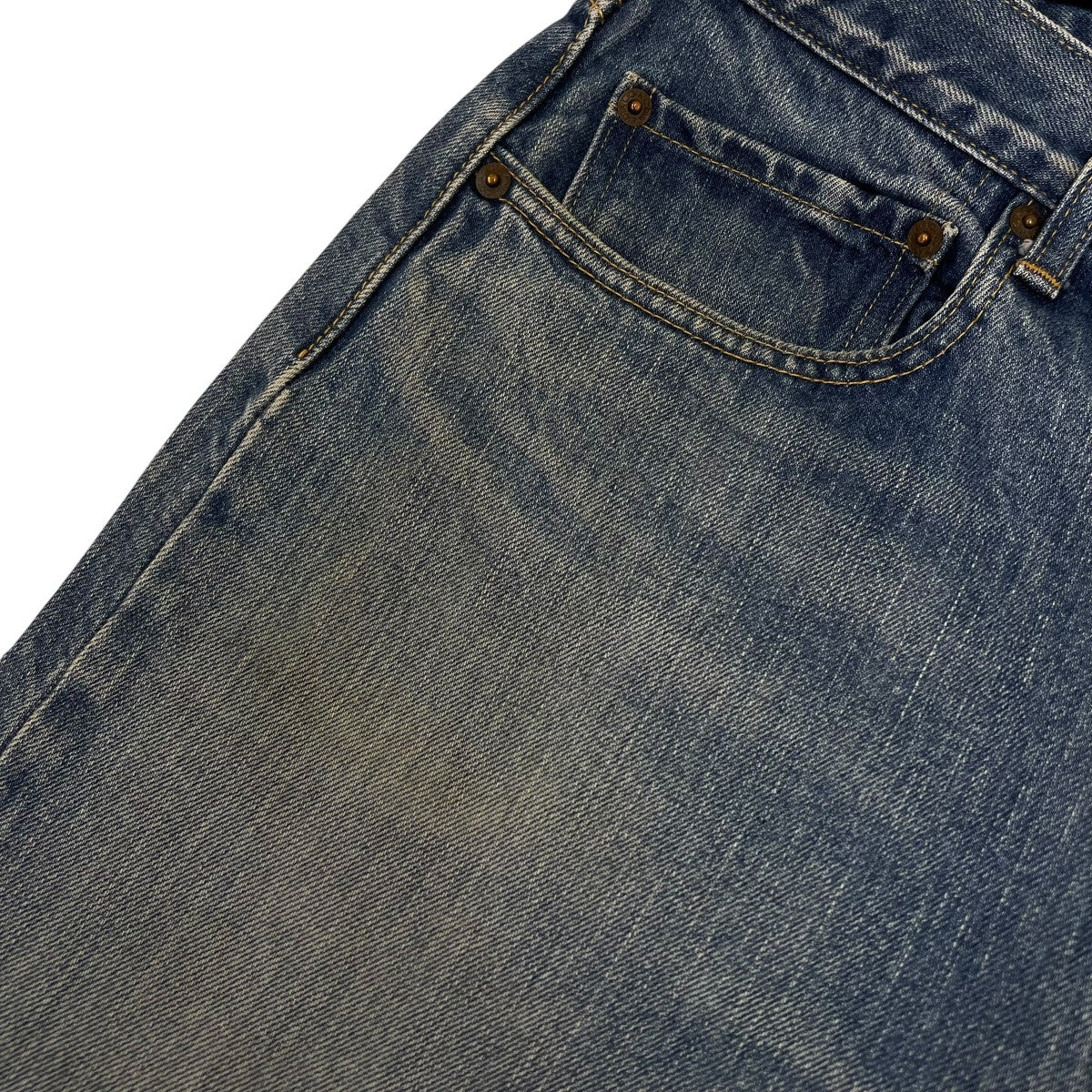 CIOTA インディゴスビンコットン13．5ozテーパードデニムデニムパンツ パンツNPTM 2TP 古着・中古-7枚目のアイテム画像