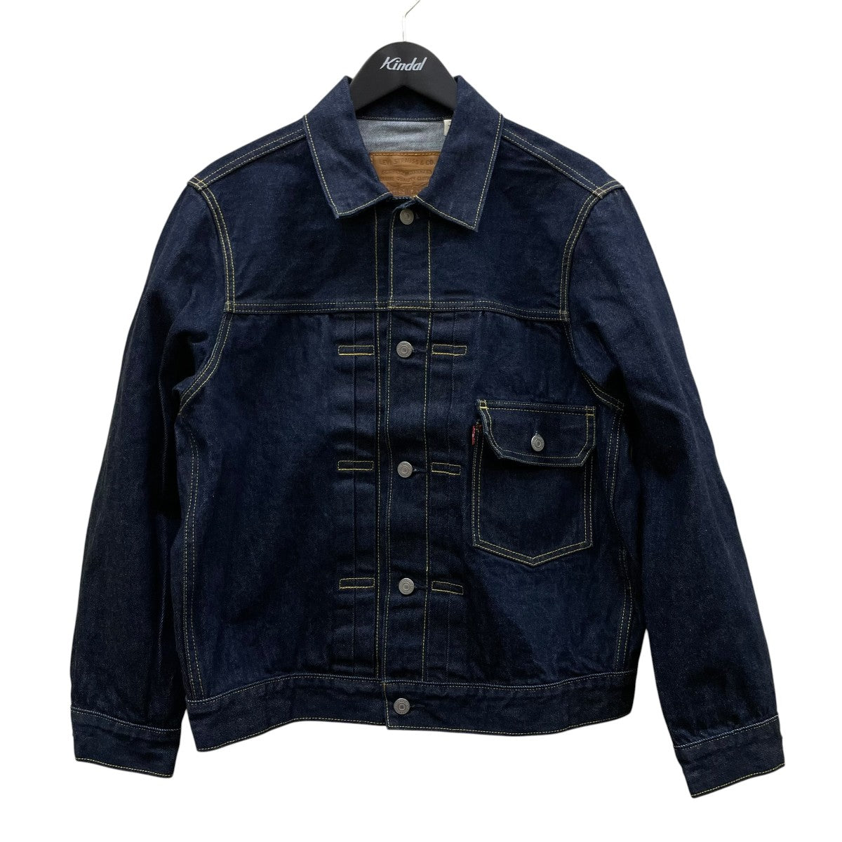 PREMIUM BLACK TYPE I TRUCKER JACKET BIG Eデニムジャケット005SZ-0000