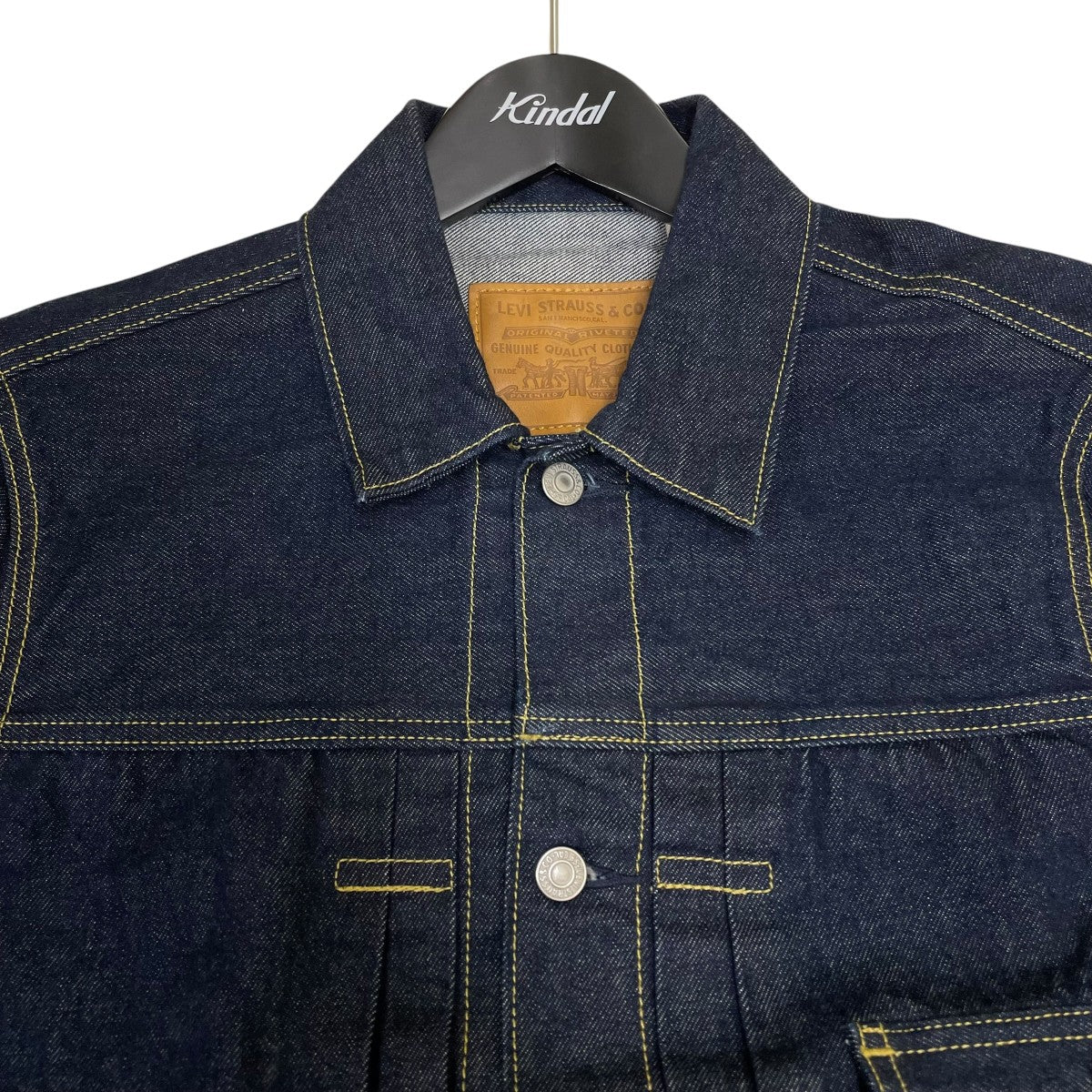 PREMIUM BLACK TYPE I TRUCKER JACKET BIG Eデニムジャケット005SZ-0000