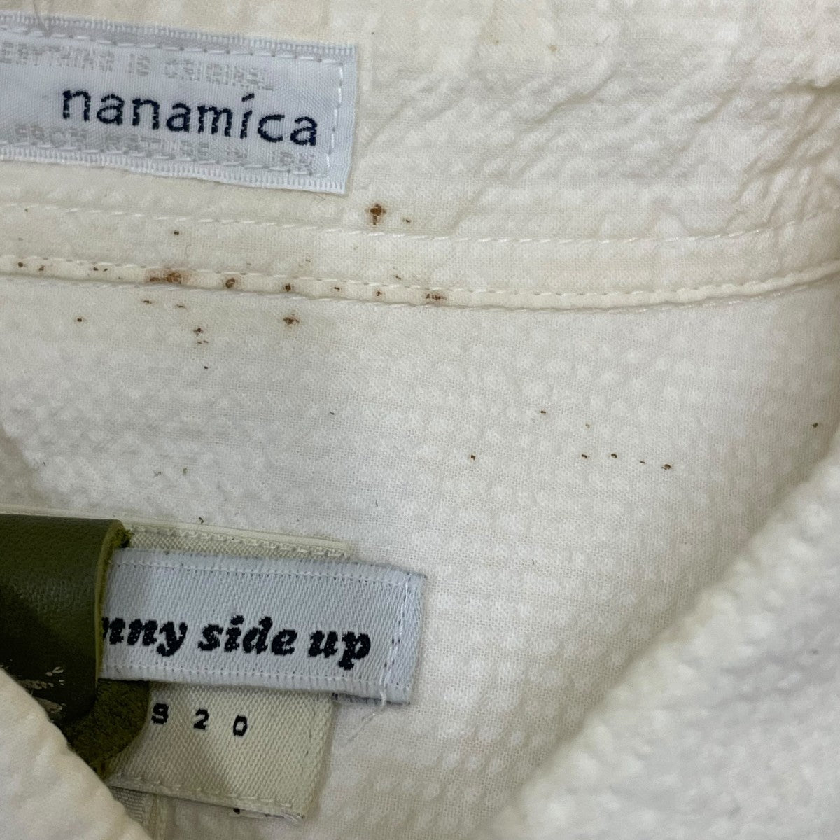 nanamica×SUNNY SIDE UP 半袖シャツ 古着・中古-6枚目のアイテム画像