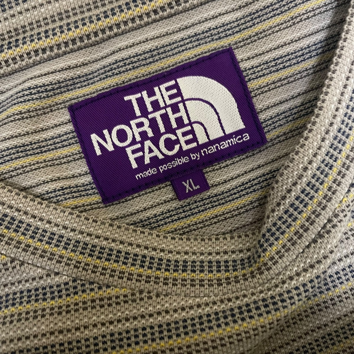 THE NORTHFACE PURPLELABEL Moss Stitch Field H S Pocket Teeロゴ刺繍 半袖Tシャツ コットンTシャツNT3214N 古着・中古-5枚目のアイテム画像