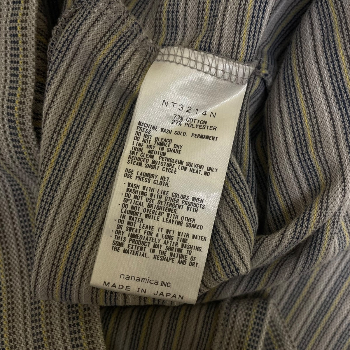 THE NORTHFACE PURPLELABEL Moss Stitch Field H S Pocket Teeロゴ刺繍 半袖Tシャツ コットンTシャツNT3214N 古着・中古-7枚目のアイテム画像