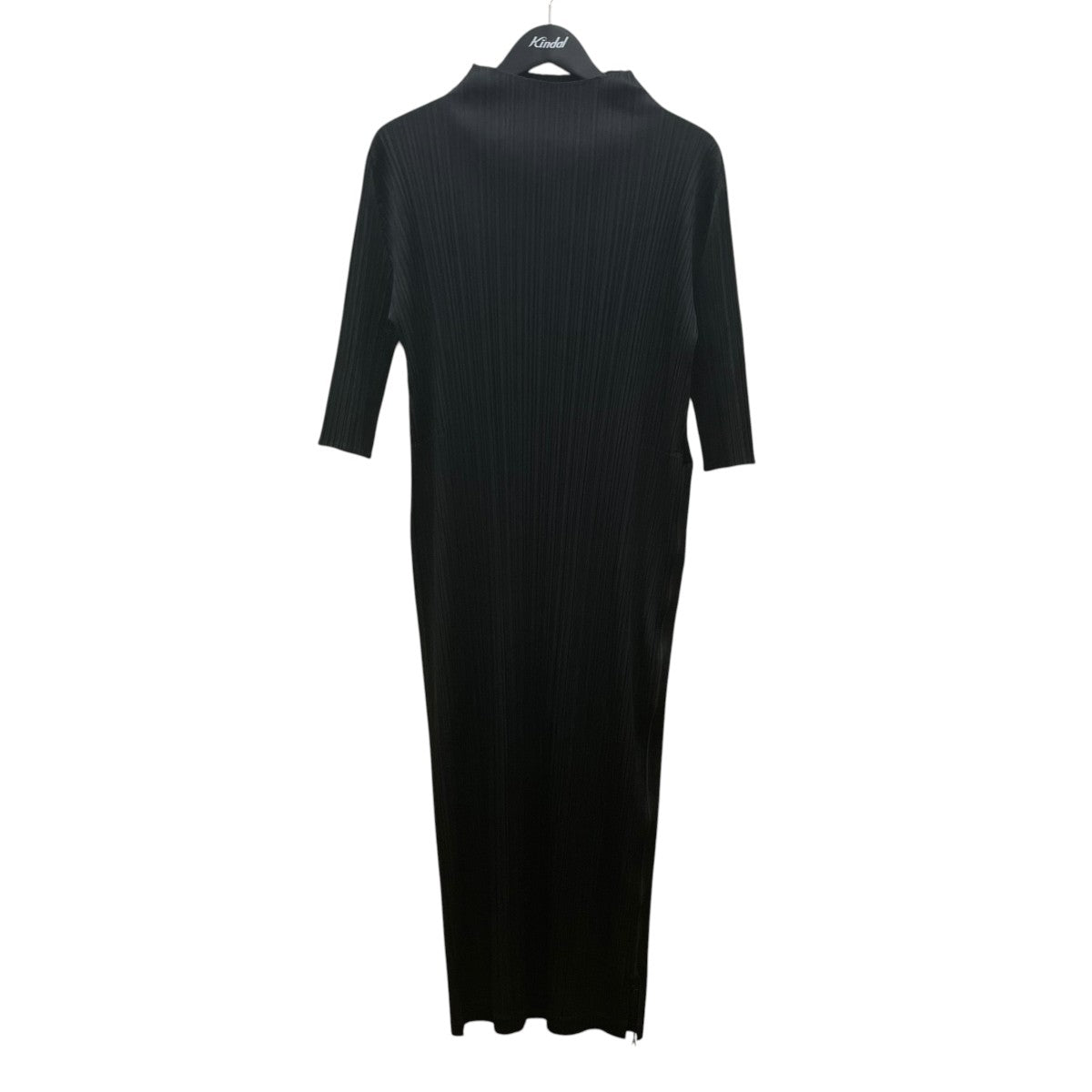PLEATS PLEASE プリーツ加工 タートルネック 半袖ワンピースPP53JH135 古着・中古-1枚目のアイテム画像