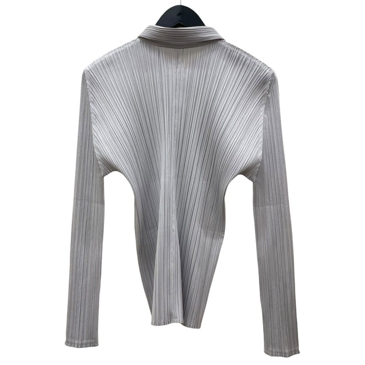 PLEATS PLEASE BASICS Shirtベーシックシャツ プリーツ素材 長袖シャツPP05JJ105 古着・中古-2枚目のアイテム画像