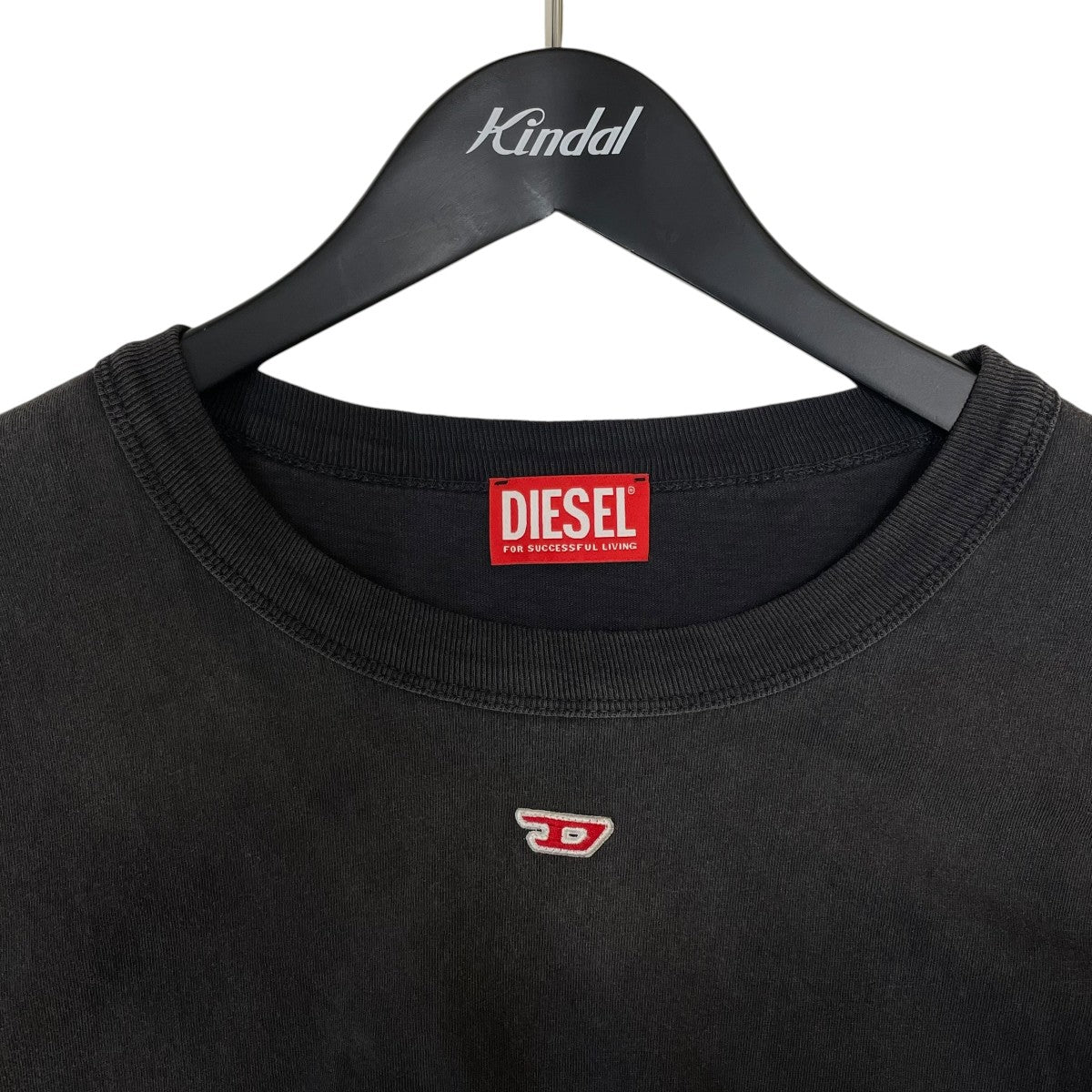 DIESEL T WESHER N5オーバルD カモフラージュ柄 ウォッシュ加工 レイヤード 長袖Tシャツ ロングスリーブカットソーA13126 古着・中古-3枚目のアイテム画像