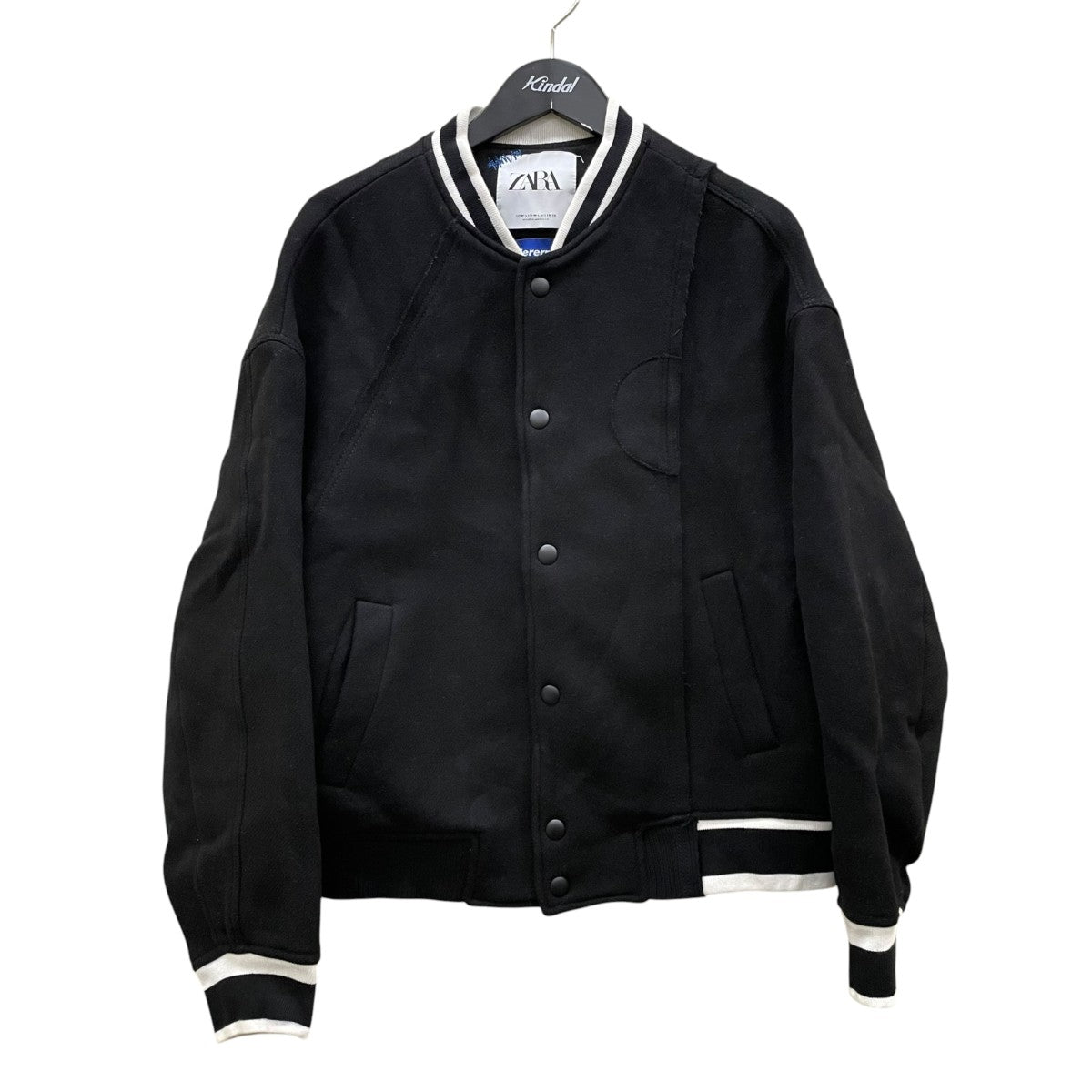 ZARA×ADER error スタジャン ブラック サイズ M-L｜【公式】カインド