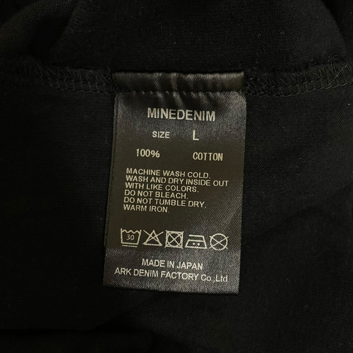 MINEDENIM Carlijn Jacobs 野口強 コラボ唇 プリント 半袖Tシャツ コットンTシャツ23MND STL008 99 L2 古着・中古-5枚目のアイテム画像