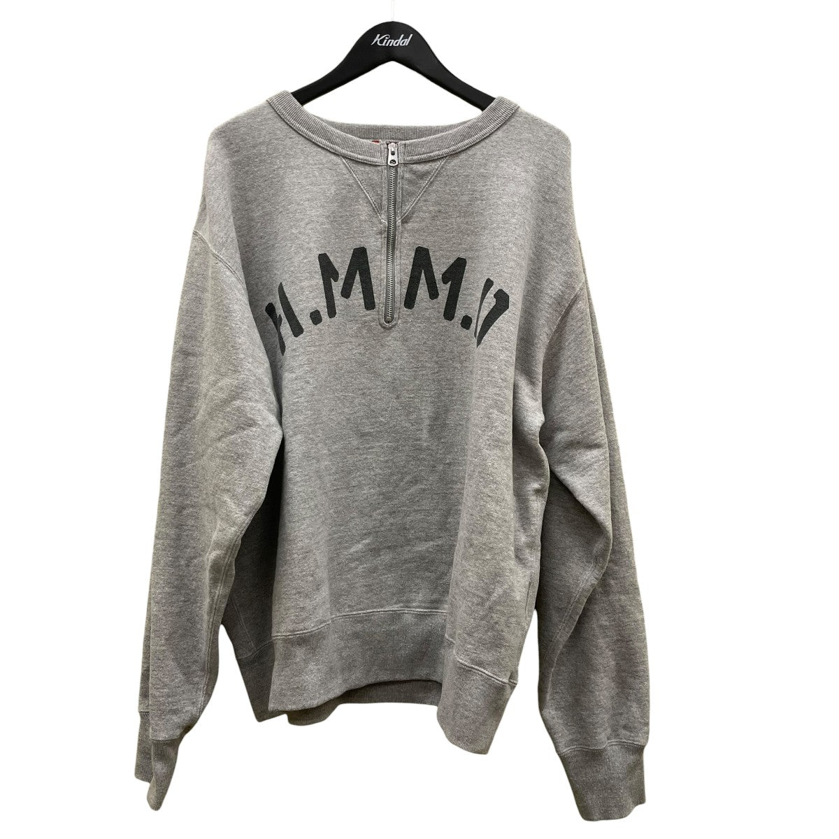 HUMAN MADE MILITARY SWEATSHIRTハーフジップスウェットHM31CS019 古着・中古-1枚目のアイテム画像