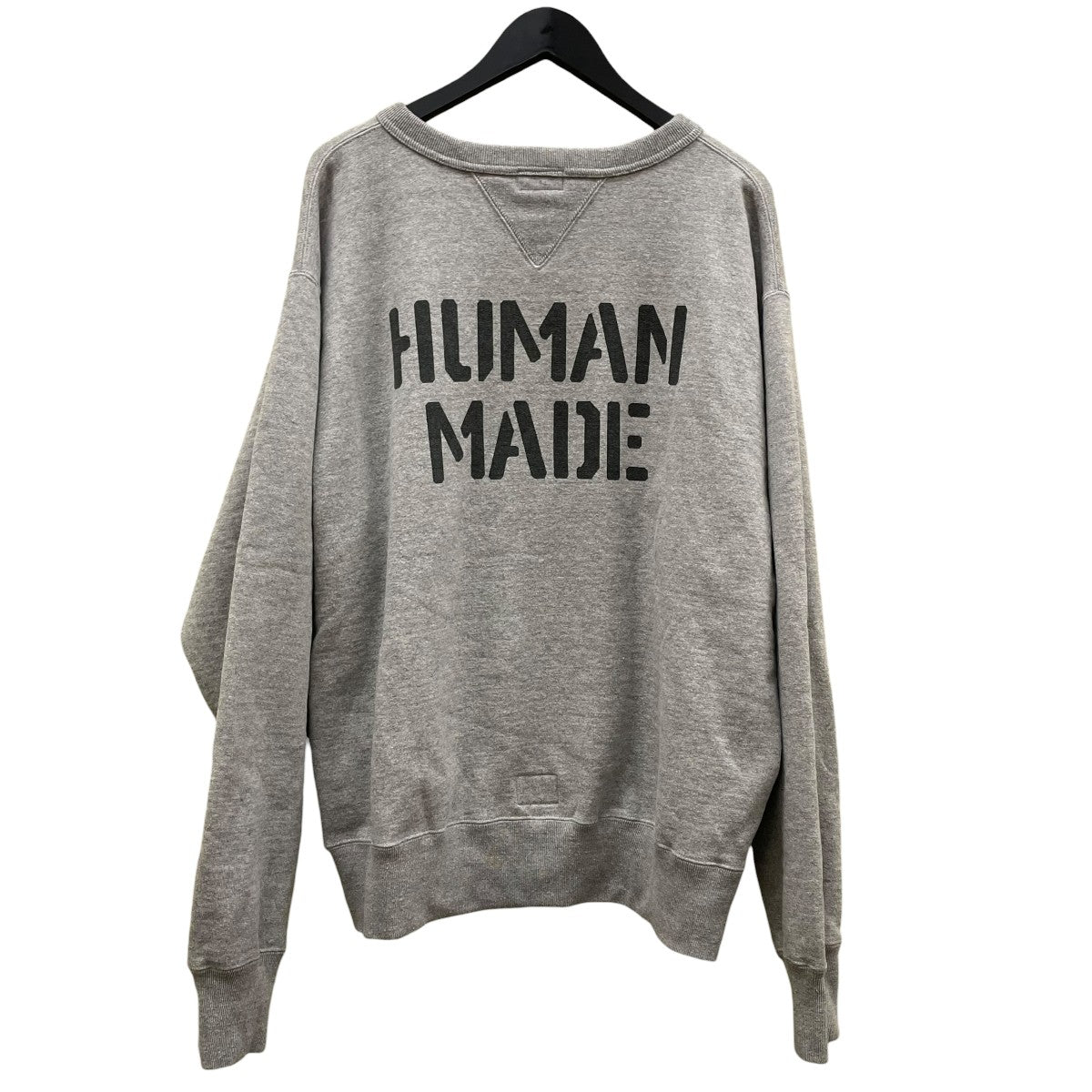 HUMAN MADE MILITARY SWEATSHIRTハーフジップスウェットHM31CS019 古着・中古-2枚目のアイテム画像