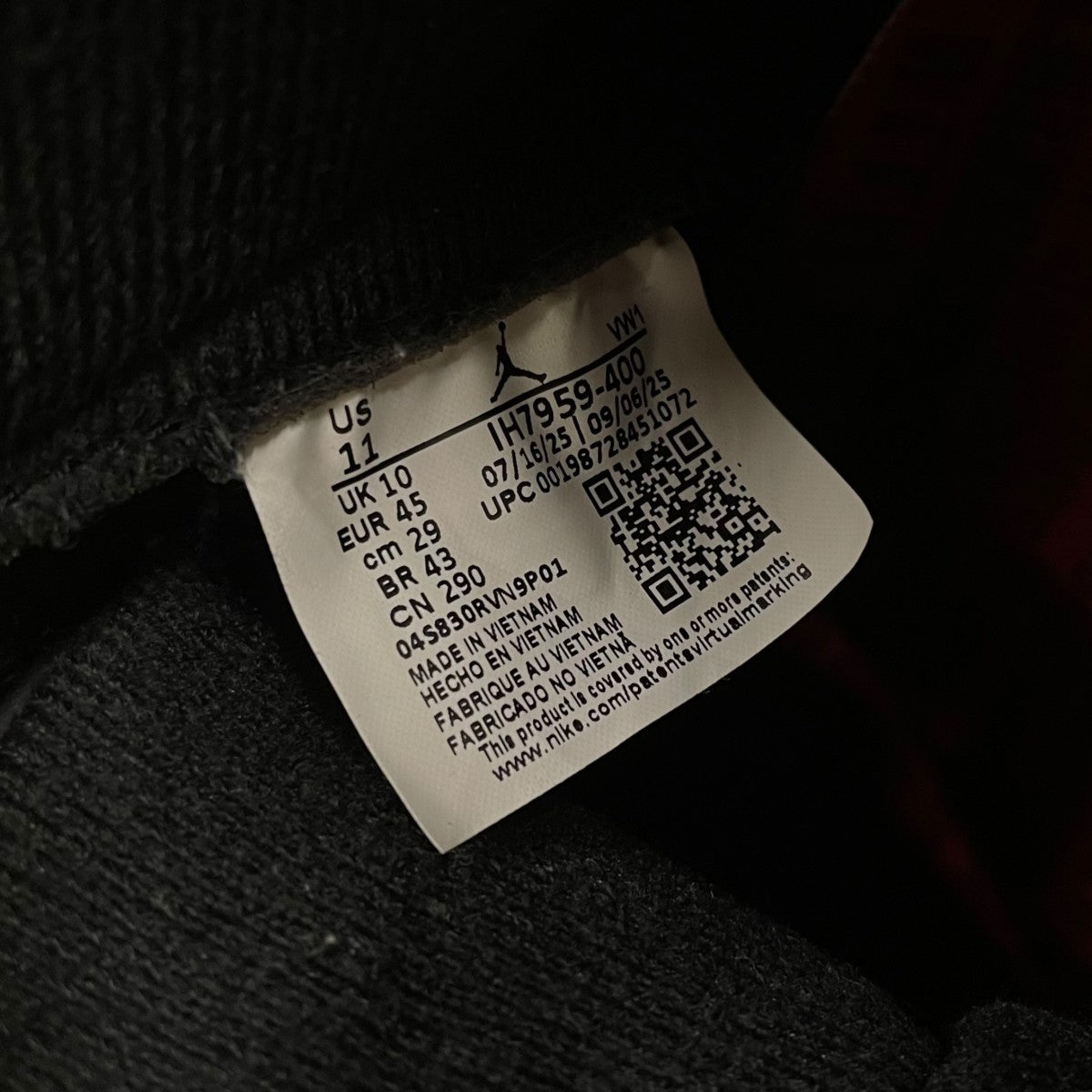 Air Jordan 3 Retro SP Indigoスニーカー