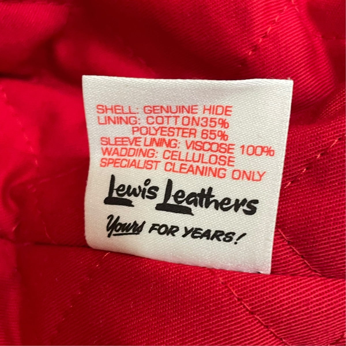 Lewis Leathers 391 Lightningレザーダブルライダースジャケット 古着・中古-6枚目のアイテム画像