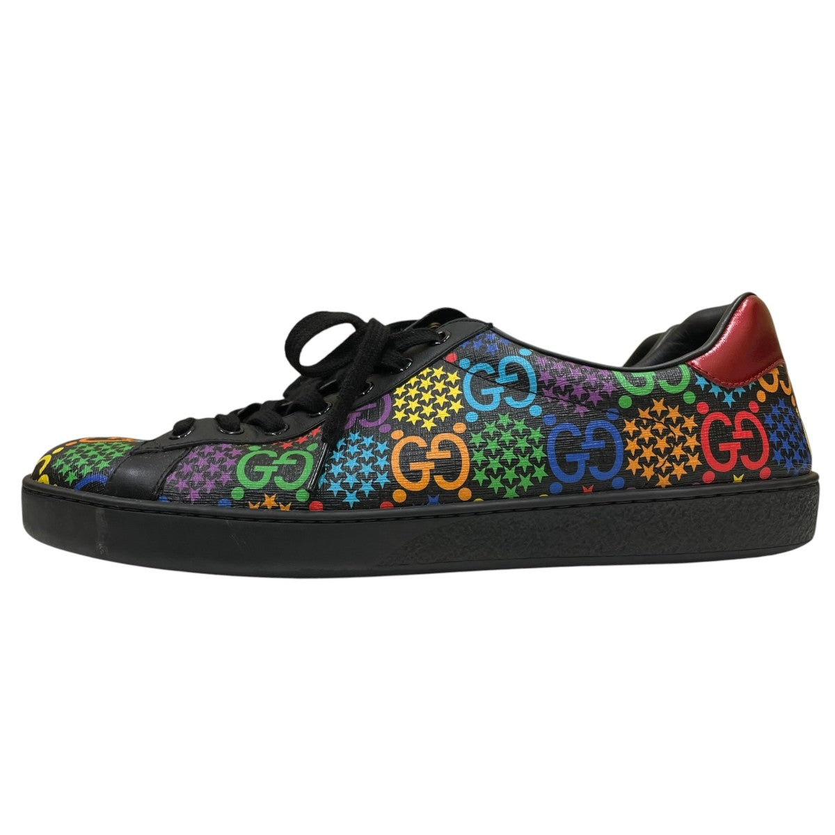 GUCCI GG サイケデリックスニーカー ローカットスニーカー610085 古着・中古-2枚目のアイテム画像