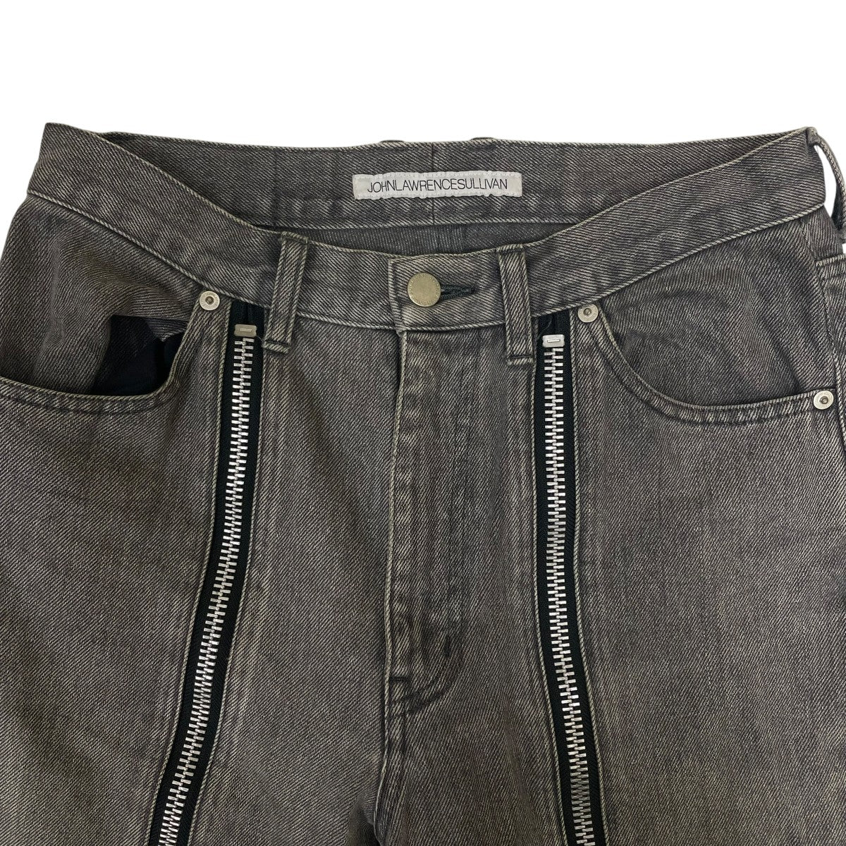 JOHN LAWRENCE SULLIVAN ZIP DENIM PANTSデニムパンツ ストレートパンツ2B010 0317 39 古着・中古-3枚目のアイテム画像