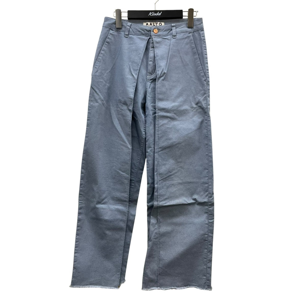 AALTO 裾ヒリンジプリーツジーンズコットンパンツAA SS18 A1DE1 543 古着・中古-1枚目のアイテム画像