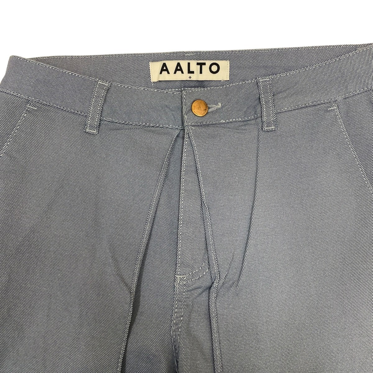 AALTO 裾ヒリンジプリーツジーンズコットンパンツAA SS18 A1DE1 543 古着・中古-3枚目のアイテム画像