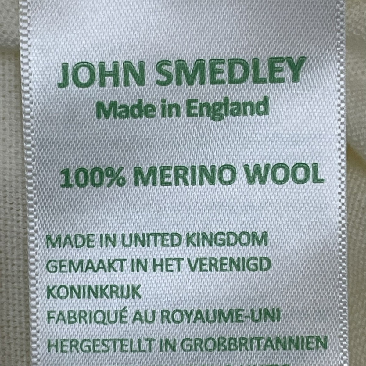 JOHN SMEDLEY MODERN FIT KILDAY PULLOVER MTN LSモックネックニット 古着・中古-5枚目のアイテム画像