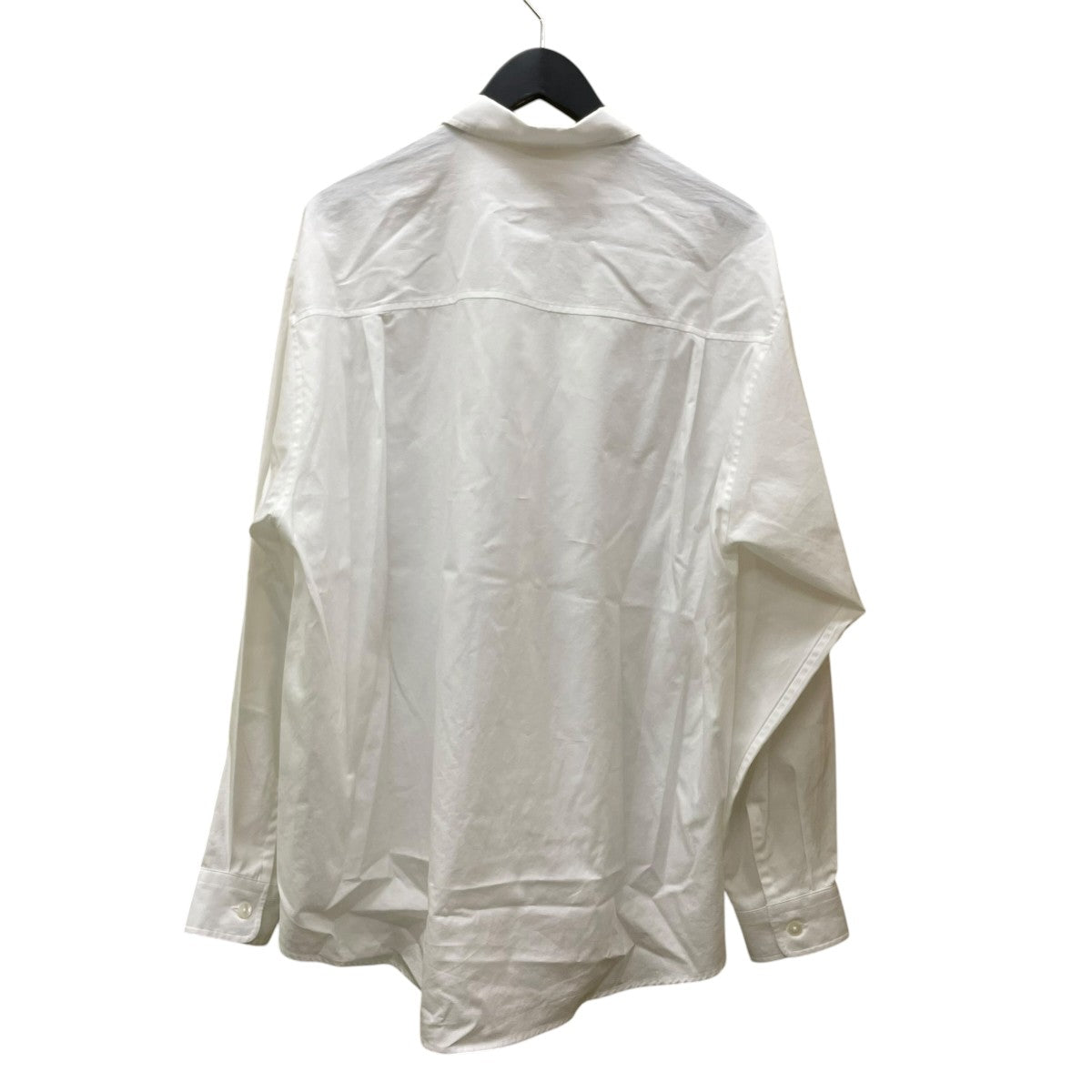 AURALEE WASHED FINX TWILL BIG SHIRT長袖シャツA25AS02TN 古着・中古-2枚目のアイテム画像