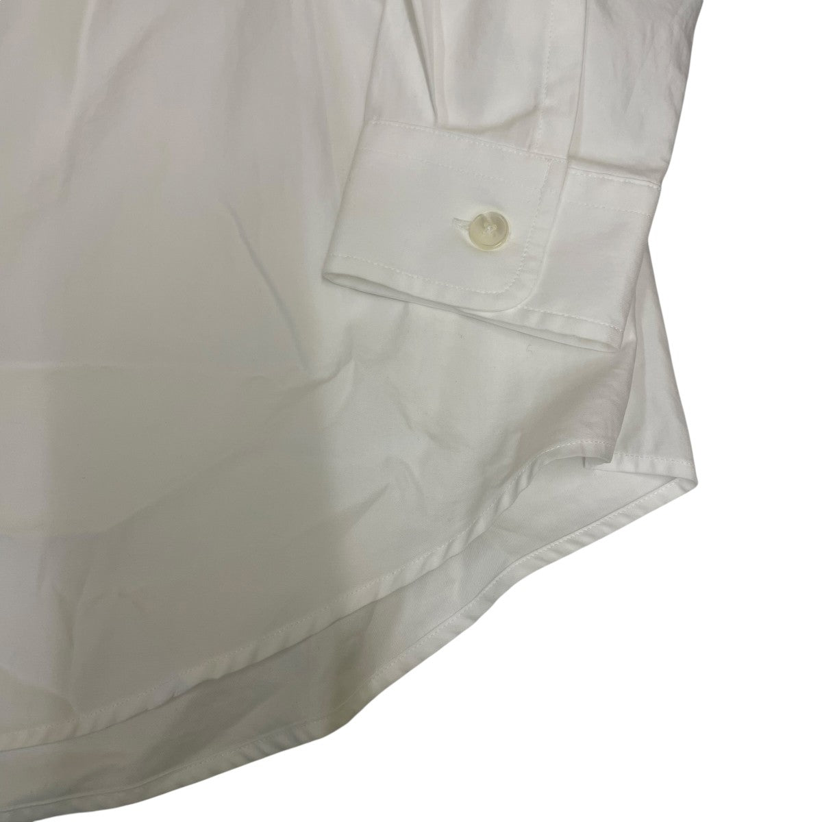 AURALEE WASHED FINX TWILL BIG SHIRT長袖シャツA25AS02TN 古着・中古-4枚目のアイテム画像